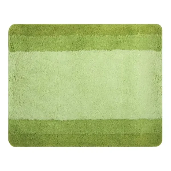 Spirella BALANCE koupelnová předložka 55 x 65 cm zelená / polyester / protiskluzová (7610583092304)
