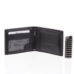 Kožená pánská peněženka Gerardo, černá