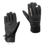 Zimní rukavice SALOMON MTN GORE - TEX Deep Black velikost M