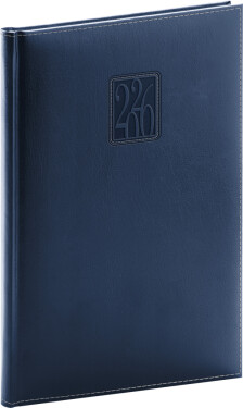 Týdenní diář 2026 NOTIQUE A5 - Panama tmavě modrý, 15 x 21 cm