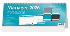 Stolní kalendář 2026 Helma - Manager Professional