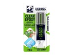 Lepidlo DEBBEX CLEAR EPOXY rychletuhnoucí 24ml - rozbaleno - po expiraci 09/2025