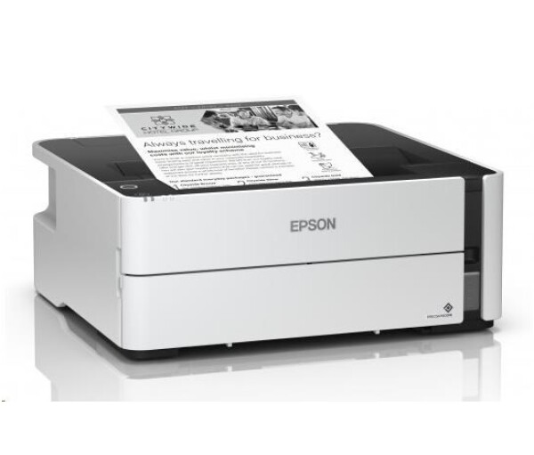 EPSON tiskárna ink EcoTank Mono M1170, A4, 1200x2400dpi, 39ppm, USB, Duplex,Záruka 5 let po registraci zdarma EDF_1092101