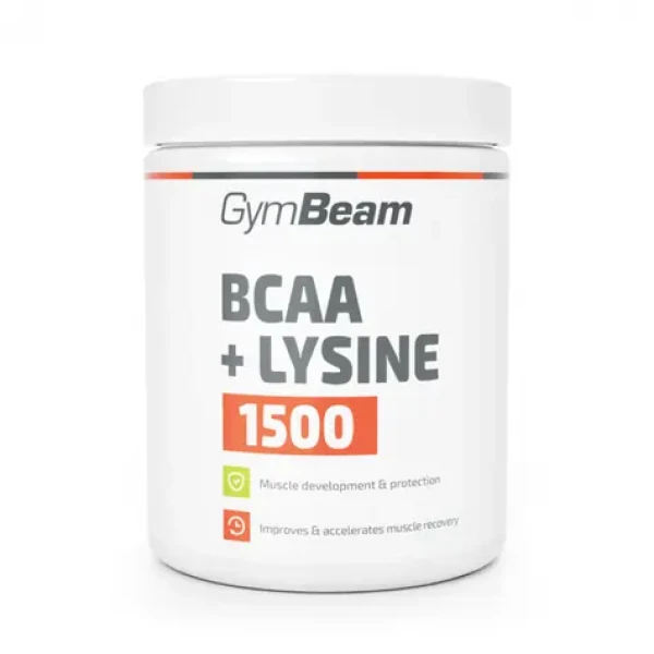 BCAA 1500 + Lysin - GymBeam (bez příchuti, 300 tab.) (3425-1)
