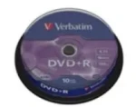 Verbatim 10ks DVD+R 4.7GB 16x