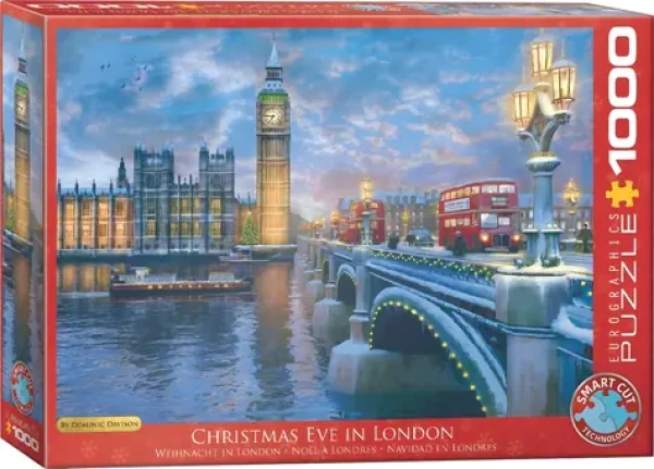EUROGRAPHICS Puzzle Štědrý večer v Londýně