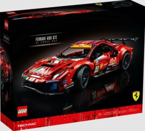 LEGO LEGO® Technic 42125 Ferrari 488 GTE „AF Corse #51”