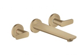 AXOR - Citterio C Vanová baterie pod omítku, 3-otvorová instalace, kartáčovaný bronz 49482140