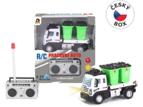 MaDe 08448 Auto popelářské s kontejnery na dálkové ovládání