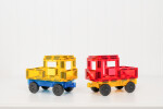 Connetix Connetix Tiles - Magnetická Stavebnice Duhová sada autíček 2 ks