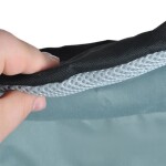 Malatec 2300 Zahradní a kempingová židle polstrovaná šedá