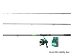 Delphin Feederový set GreenFeed 330cm 100g + 3T + 0,261mm