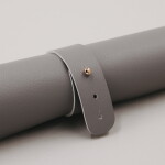 Eulenschnitt Podložka na pracovní stůl Heart Grey 80 x 40 cm, šedá barva, textil