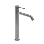 Vysoká umyvadlová baterie SAT Aurum bez výpusti broušený gun metal SATBAUR285BGM SATBAUR285BGM