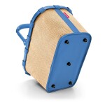 Nákupní košík Reisenthel Carrybag Frame Raffia blue