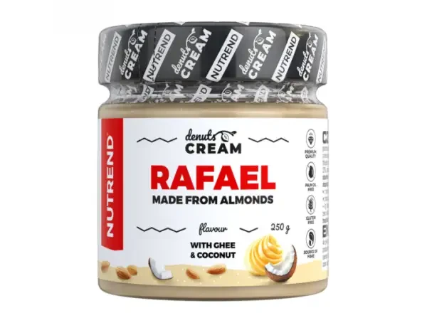 Nutrend Denuts Cream Rafael 250 g - Nutrend Denuts Cream jemný ořechový krém 250 g rafael