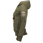 Geografické Norsko Gymclass DB 054 M WW2491H/GN-Kaki mikina 2XL