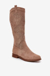 Kozačky HY51-860 hnědé - Step in style 38