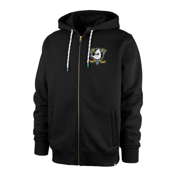 47 Brand Pánská Mikina Anaheim Ducks Back Check 47 MORRIS Full Zip Hood Velikost: