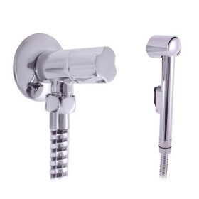 RAV Slezák - Nastěnný ventil s bidetovou sprškou a držákem , Chrom SK6530-1 SK6530-1