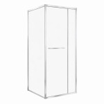 KERRA - Sprchový kout Heidi CHR SQ 80x80, chrom (bez vaničky) 5907548125941