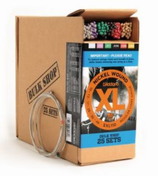 D'Addario EXL110 Regular Light 25-PACK