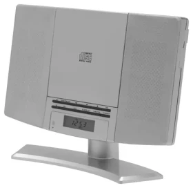 Denver MC-5220 šedá / Mikrosystém CD přehrávač a FM / 2 x 1W RMS (dmc5220s)
