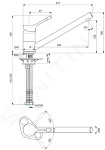 IDEAL STANDARD - Ceralook Dřezová baterie, chrom BC293AA