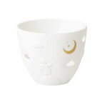 Räder Porcelánový svícen Angel and Moon 6,5 cm, bílá barva, porcelán