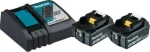 Makita Set 2xBL1840B + 1xDC18RC 197490-7