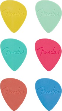 Fender Offset Picks, Multi-color (6)