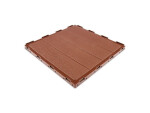 Plastová dlažba – FATRASTEP Lineris - 30×30×2,5 cm hnědá (balení 9 ks = 0,81 m²)