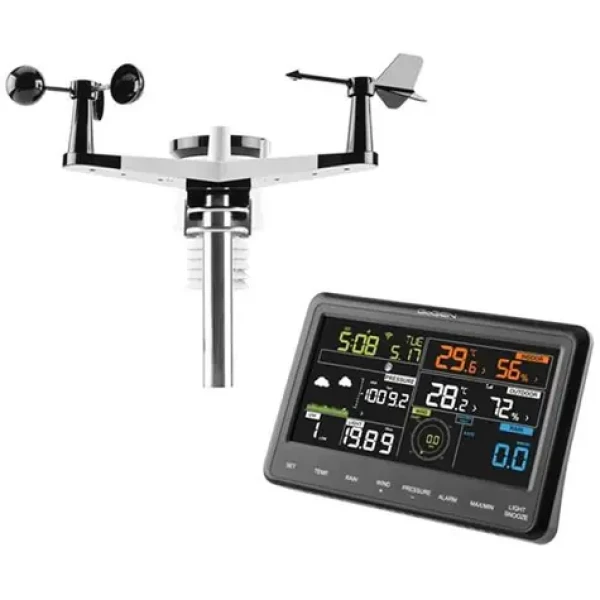 GoGEN ME 3900 stříbrná / meteostanice s dešťovým senzorem / Wi-Fi (AGDM-HIG-GGEN-008)