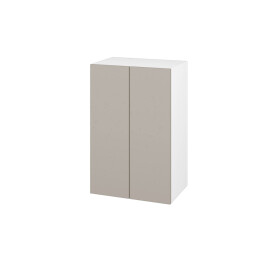 Dřevojas - Horní skříňka SYD2 50 - N01 Bílá lesk / Bez úchytky T31 / N07 Stone 211080D