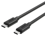 Unitek Kabel USB-C - USB-C černá / Kabel / USB-C (M) - USB-C (M) / 1 m (Y-C477BK)