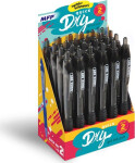 Gelové pero kus QUICK DRY - black, černá