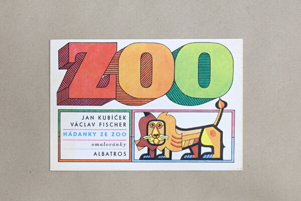 ZOO, 1046, retro omalovánky, Jan Kubíček a Václav Fischer