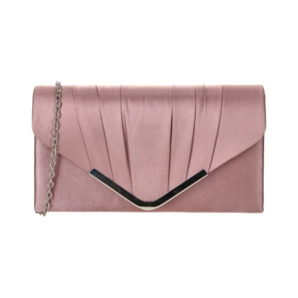 Elegantní dámské psaníčko Michelle Moon Illa, růžové