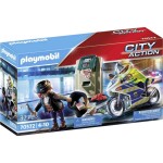 Playmobil City Action 70572 Policejní motorka: Pronásledování lupiče / od 4 let (70572-PL)