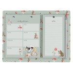 Plánovač na lednici Wrendale Designs Garden Friends - Zahradní zvířátka