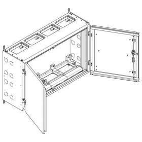 ABN NT44P NT44P nástěnné pouzdro Obsah 1 ks