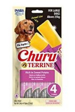 Churu Dog Terrine batáty plemena L 4x54g