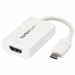 StarTech adaptér USB-C na HDMI PowerDelivery 60W bílá / 4K 60Hz / Thunderbolt 3 (CDP2HDUCPW)