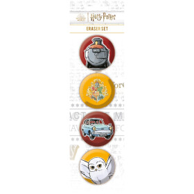 Harry Potter Set gum 4 ks - Pyramid