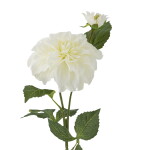 Bloomingville Umělá květina Dahlia White 63 cm, bílá barva, plast