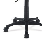 Kancelářská židle, látka MESH růžová / černá, plyn.píst