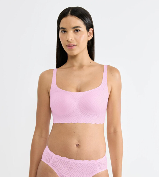 Sloggi ZERO Feel Bliss Top - PINK - SLOGGI PINK - SLOGGI FLORAL PINK S
