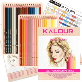Top model Kalour, KP-FS036, sada pastelek, skin/pleťové odstíny, 36 ks 21728