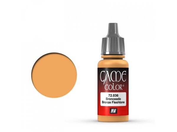 Vallejo Game Color 72036 Brozne Flashtone 18 ml