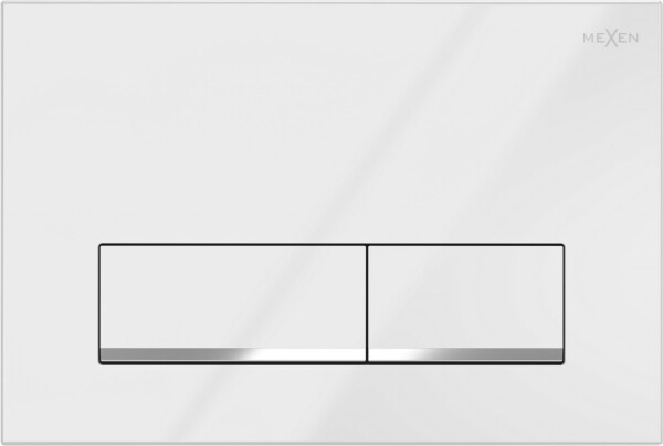 MEXEN - Fenix 12 tlačítko flush /kompatibilní s Geberit Sigma UP300 a UP320, bílá lesklá 601200